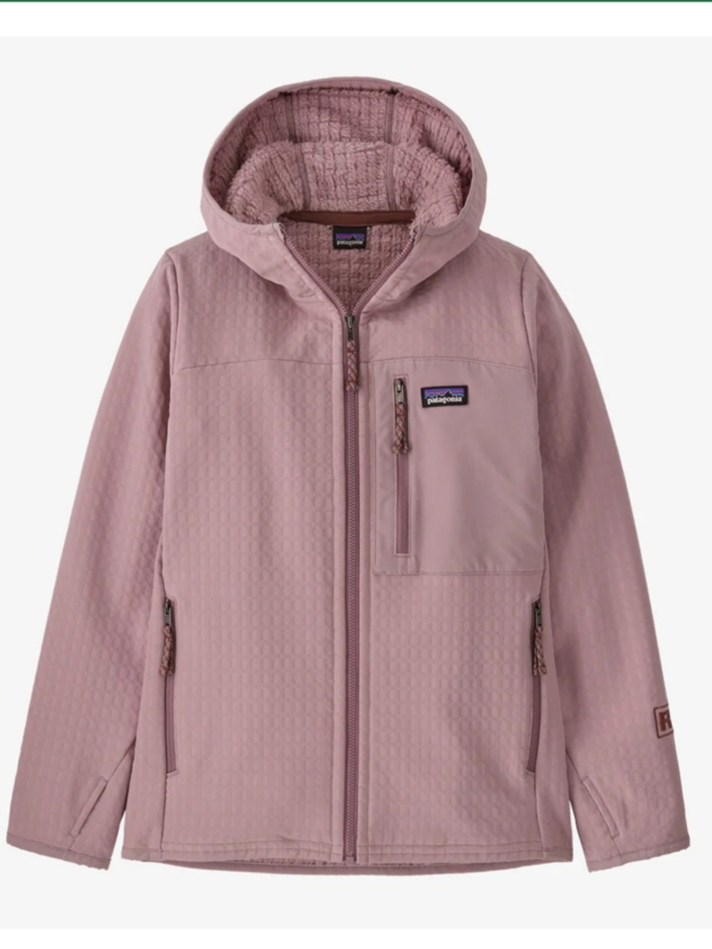 Patagonia R2 Techface Mauve Pink Jacket